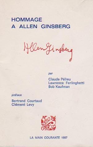 Imagen del vendedor de Hommage  Allen Ginsberg, a la venta por L'Odeur du Book