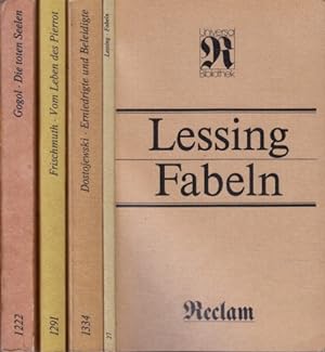 Seller image for Fabeln - Die toten Seelen - Vom Leben des Pierrot - Ernoedrigte und Beleidigte 4 Bcher for sale by Andrea Ardelt