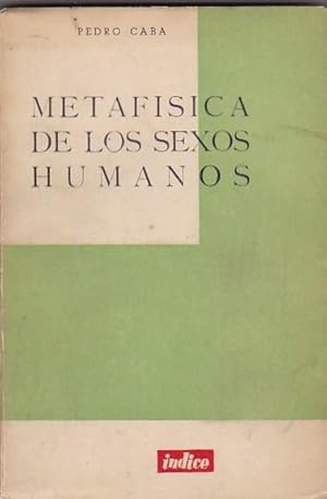 Imagen del vendedor de Metafsica de los sexos humanos a la venta por LIBRERA GULLIVER