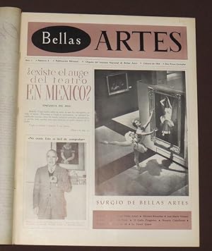 Bild des Verkufers fr Bellas Artes. rgano Del Instituto Nacional De Bellas Artes. Ao 1, Nmero 2. zum Verkauf von Librera Urbe