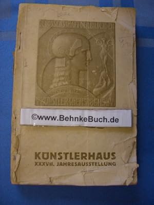 Katalog der XXXVII. Jahresausstellung in Wien, Künstlerhaus 1912. Genossenschaft der Bildenden Kü...