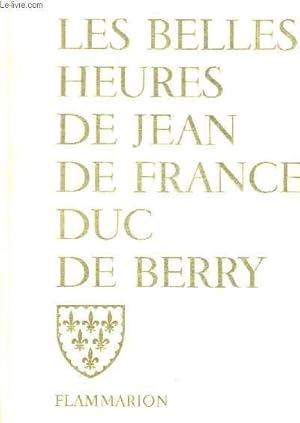 Seller image for LES BELLES HEURES DE JEAN DE FRANCE for sale by Le-Livre