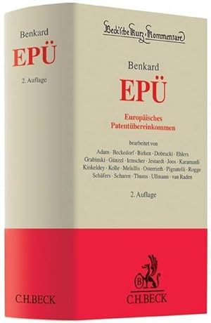 Immagine del venditore per Europisches Patentbereinkommen (Beck'sche Kurz-Kommentare) : Kommentar venduto da AHA-BUCH