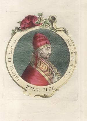 Lucio III Luchese. Sedè An. IV, M. 2, G. 18. (Nato Ubaldo Allucignoli nel 1097 a Lucca, fu papa d...