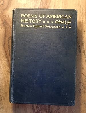 Seller image for POEMS OF AMERICAN HISTORY for sale by 100POCKETS