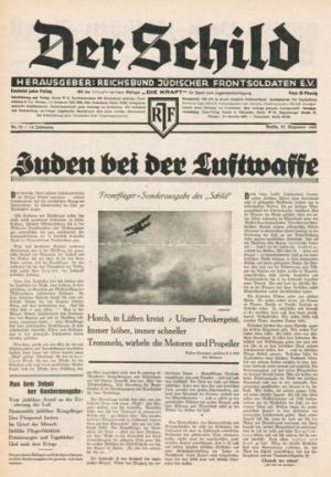 Der Schild. Nr. 52 / 14. Jahrgang / 27. Dezember 1935. Frontflieger-Sonderausgabe. (Verkleinerter...