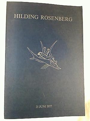 En bok till Hilding Rosenberg. 21.6. 1977.