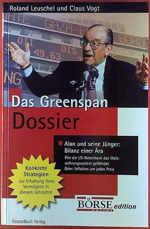 Bild des Verkufers fr Das Greenspan Dossier. zum Verkauf von biblion2