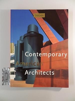 Bild des Verkufers fr Contemporary American Architects. zum Verkauf von Druckwaren Antiquariat