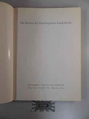 Seller image for Die Kirchen der Hamburgischen Landeskirche. for sale by Druckwaren Antiquariat
