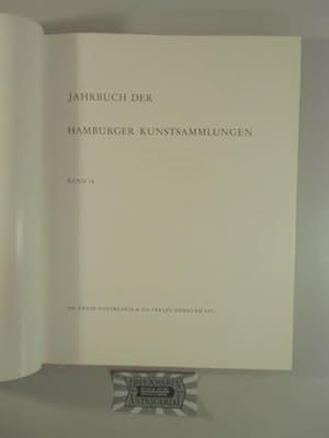Imagen del vendedor de Jahrbuch der Hamburger Kunstsammlungen Band 16. a la venta por Druckwaren Antiquariat