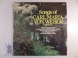 Image du vendeur pour Songs of Carl Maria von Weber - Vol.2. [Vinyl-LP/PAL-1062]. mis en vente par Druckwaren Antiquariat