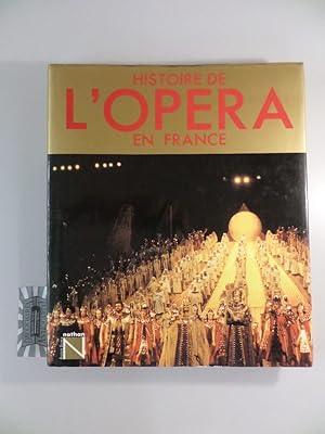 Seller image for Histoire de l'opra en France. for sale by Druckwaren Antiquariat