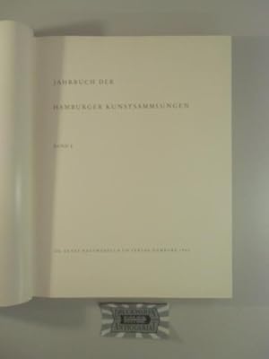 Imagen del vendedor de Jahrbuch der Hamburger Kunstsammlungen Band 8. a la venta por Druckwaren Antiquariat