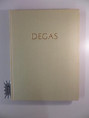 Image du vendeur pour Edgar Degas. Text von Daniel Catton Rich. mis en vente par Druckwaren Antiquariat