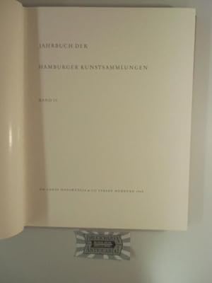 Bild des Verkufers fr Jahrbuch der Hamburger Kunstsammlung - Band 13. zum Verkauf von Druckwaren Antiquariat