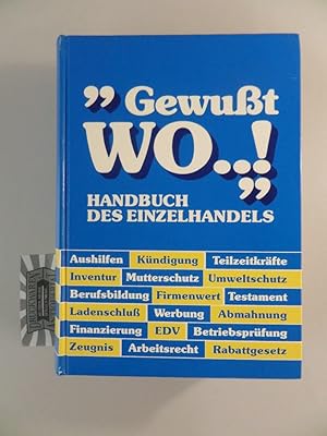 Immagine del venditore per "Gewu�t wo.!" - Handbuch des Einzelhandels. venduto da Druckwaren Antiquariat