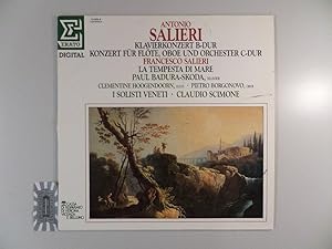 Seller image for A.Salieri: Klavierkonzert B-DUR; Konzert f.Flte,Oboe und Orchester C-DUR; F.Salieri:La tempesta di mare [Vinyl-LP/ 13089-8]. for sale by Druckwaren Antiquariat