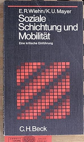 Soziale Schichtung und Mobilität. Eine kritische Einführung Becksche Schwarze Reihe Band 132