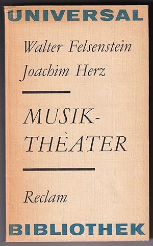 Seller image for Musiktheater. Beitrge zur Methodik und zu Inszenierungskonzeptionen for sale by Kultgut