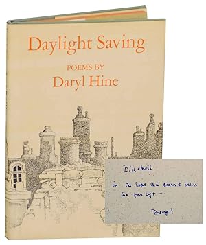Bild des Verkufers fr Daylight Saving: Poems (Signed First Edition) zum Verkauf von Jeff Hirsch Books, ABAA