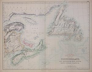British North America, Sheet 1, East. Newfoundland, New Brunswick, Nova Scoria, Prince Edward Isl...