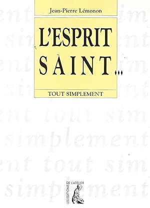 Seller image for L'esprit Saint for sale by LES TEMPS MODERNES