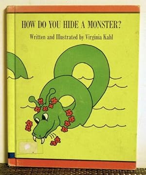 Seller image for How Do You Hide A Monster for sale by Jans Collectibles: Vintage Books