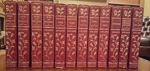 Bild des Verkufers fr Novels & Letters of Jane Austen [Twelve Volume Set] Sense & Sensibility, Emma, Pride & Prejudice, Mansfield Park, Persuasion Etc zum Verkauf von Sean Fagan, Rare Books