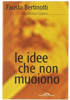 Bild des Verkufers fr LE IDEE CHE NON MUOIONO.: zum Verkauf von Bergoglio Libri d'Epoca