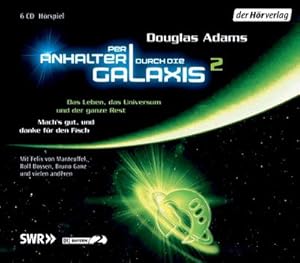 Immagine del venditore per Per Anhalter durch die Galaxis 2. 6 CDs : Das Leben, das Universum und der ganze Rest venduto da AHA-BUCH GmbH