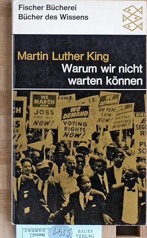 Image du vendeur pour Warum wir nicht warten knnen. mis en vente par Baues Verlag Rainer Baues 