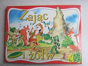 Zajac I Zolw. The Hare and the Tortoise in Polish Pop-Up Book