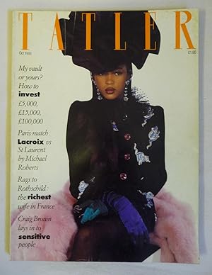 Tatler. 7 issues from vol. 282 no. 9 (October 1987) to vol. 284 no. 3 (March 1989)