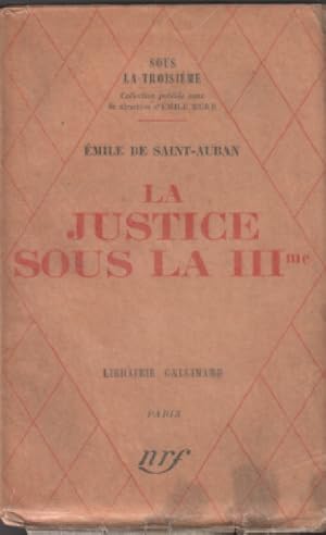 La justice sous la III° republique