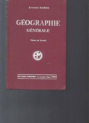 Géographie Générale / Classes de seconde