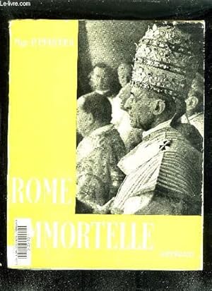 Imagen del vendedor de PAGES DE ROME IMMORTELLE. a la venta por Le-Livre