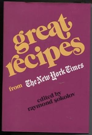Imagen del vendedor de Great Recipes from The New York Times a la venta por E Ridge Fine Books