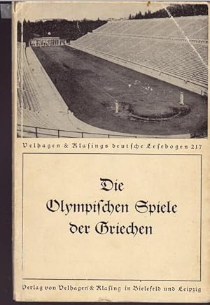 Die Olympischen Spiele der Griechen.