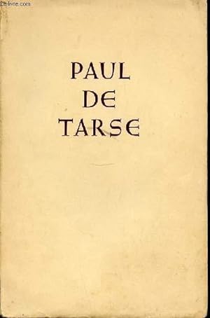 Bild des Verkufers fr PAUL DE TARSE. zum Verkauf von Le-Livre