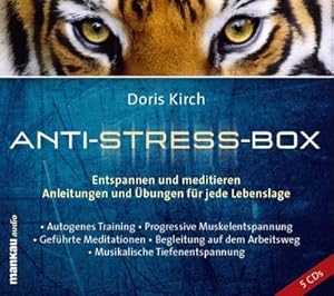 Seller image for Anti-Stress-Box. Entspannen und meditieren : Anleitungen und bungen fr jede Lebenslage for sale by AHA-BUCH GmbH