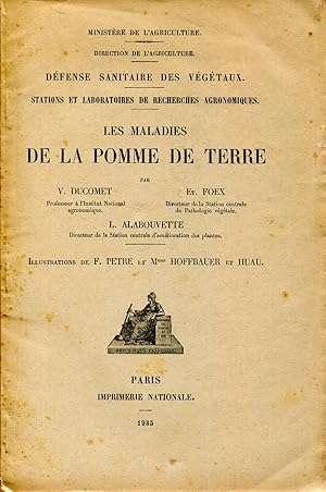 Seller image for Les maladies de la pomme de terre for sale by Sylvain Par�