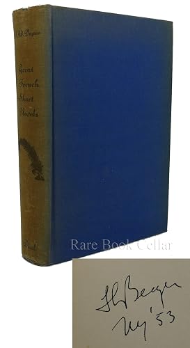 Seller image for GREAT FRENCH SHORT NOVELS for sale by Rare Book Cellar
