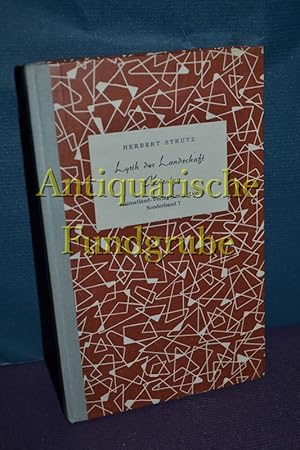 Imagen del vendedor de Lyrik der Landschaft Krnten : Eine Anthologie. [Heimatland / Sonderband] Heimatland : Sonderband , 7 a la venta por Antiquarische Fundgrube e.U.