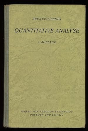 Quantitative Analyse.