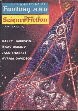 Bild des Verkufers fr The Magazine of FANTASY AND SCIENCE FICTION (F&SF): November, Nov. 1964 zum Verkauf von Books from the Crypt