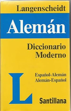 Diccionario Moderno Langenscheidt Español-Alemán Alemán-Español