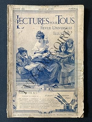 LECTURES POUR TOUS-SEPTIEME ANNEE-N°4-JANVIER 1905