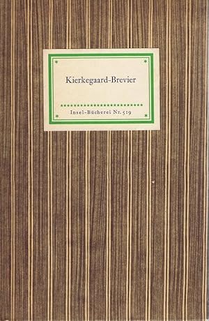 Seller image for Kierkegaard-Brevier. for sale by Antiquariat Gnter Hochgrebe