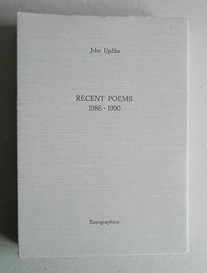 Recent poems 1986-1990.